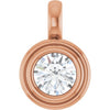 Natural Diamond | Round | 5.5mm | Lab-Grown Diamond | Round | 5.5mm