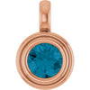 Natural London Blue Topaz | Round | 5.5mm