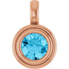 Natural Aquamarine | Round | 5.5mm