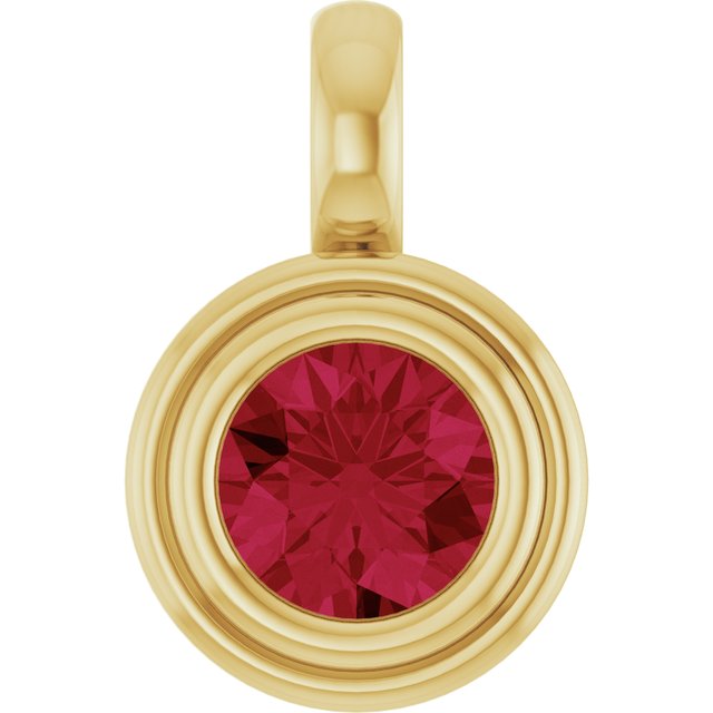 Lab-Grown Ruby | Round | 5.5mm