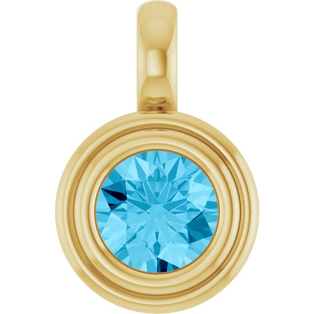 Natural Aquamarine | Round | 5.5mm