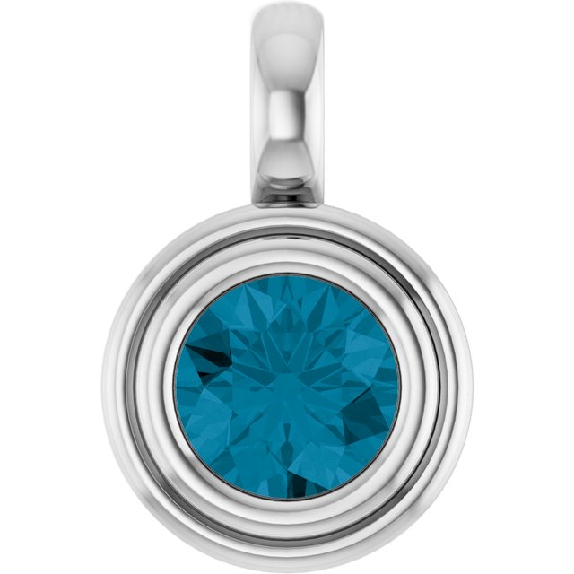 Natural London Blue Topaz | Round | 5.5mm