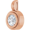 Natural Diamond | Round | 5.5mm | Lab-Grown Diamond | Round | 5.5mm
