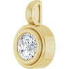 Natural Diamond | Round | 5.5mm | Lab-Grown Diamond | Round | 5.5mm