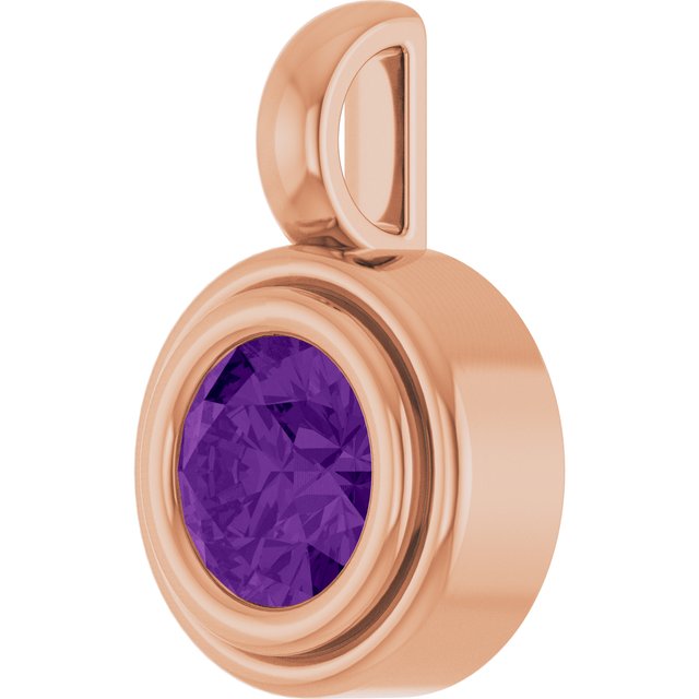 Natural Amethyst | Round | 5.5mm