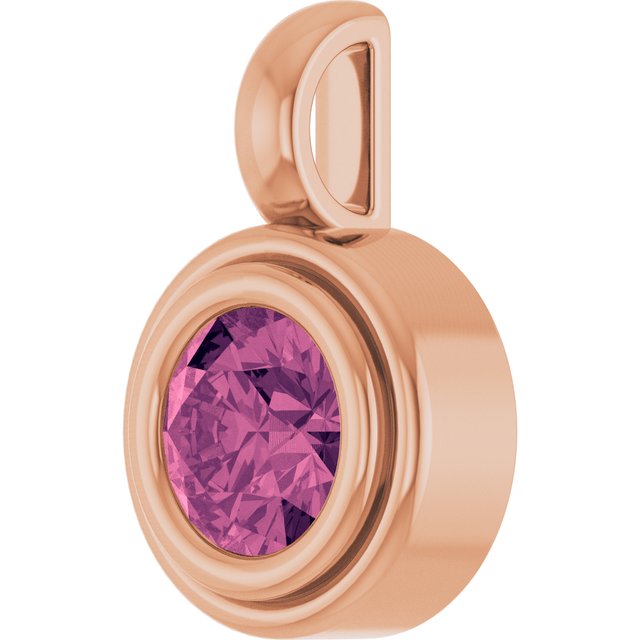 Natural Pink Tourmaline | Round | 5.5mm