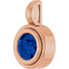 Natural Blue Sapphire | Round | 5.5mm | Lab-Grown Blue Sapphire | Round | 5.5mm
