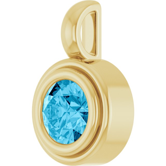 Natural Aquamarine | Round | 5.5mm