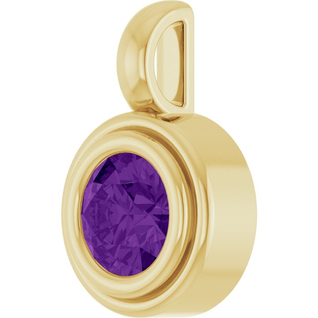 Natural Amethyst | Round | 5.5mm