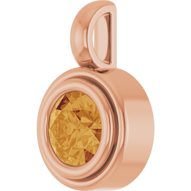 Natural Citrine | Round | 5.5mm