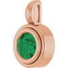 Natural Emerald | Round | 5.5mm | Lab-Grown Emerald | Round | 5.5mm