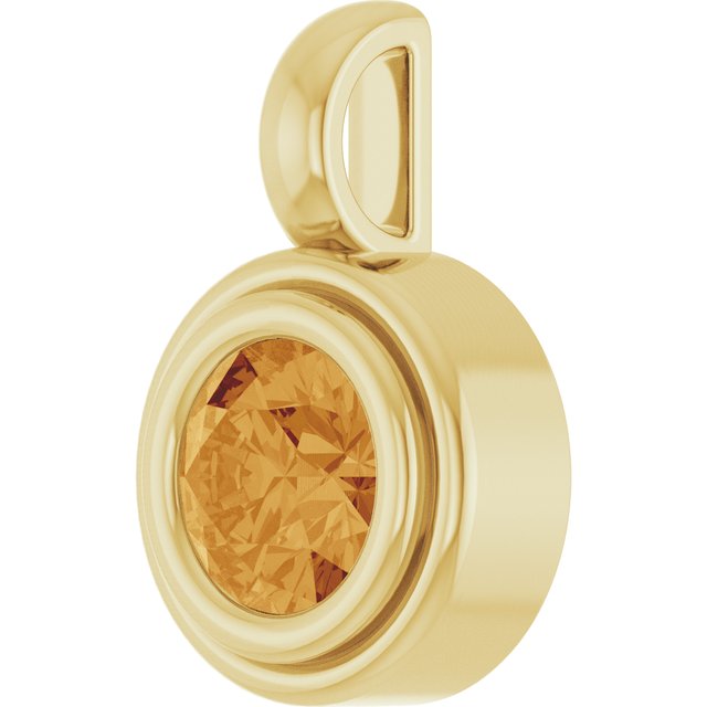 Natural Citrine | Round | 5.5mm