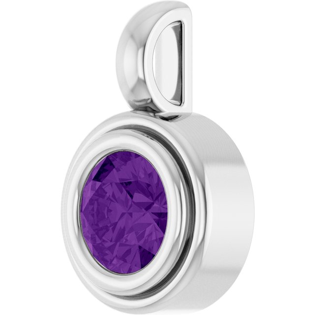 Natural Amethyst | Round | 5.5mm