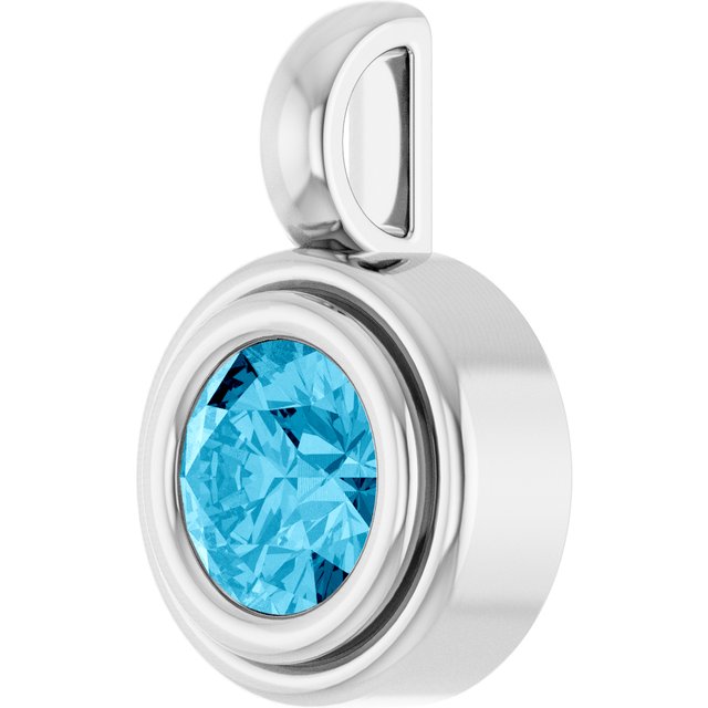 Natural Aquamarine | Round | 5.5mm