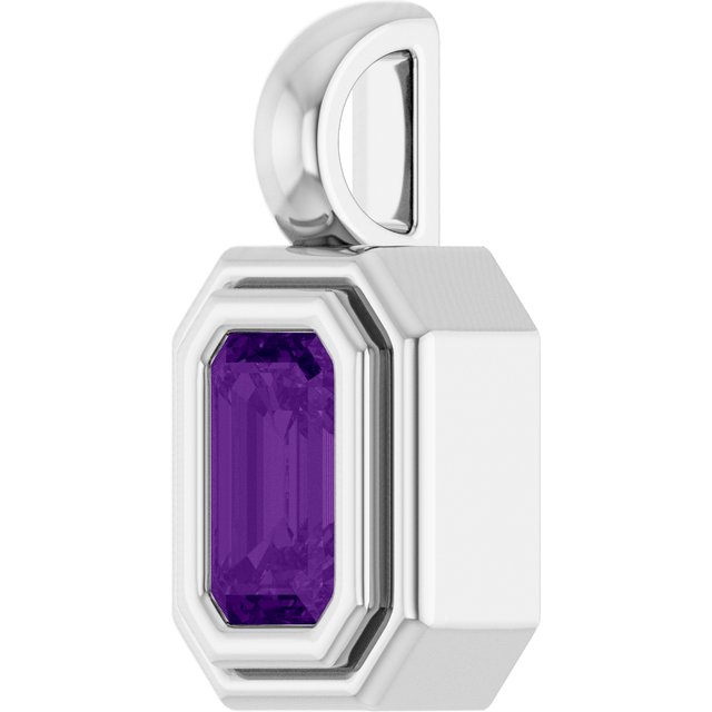 Natural Amethyst | Emerald | 5 x 3mm