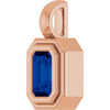 Natural Blue Sapphire | Emerald | 5 x 3mm | Lab-Grown Blue Sapphire | Emerald | 5 x 3mm