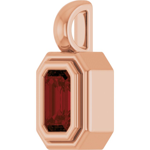 Natural Mozambique Garnet | Emerald | 5 x 3mm
