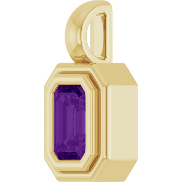Natural Amethyst | Emerald | 5 x 3mm