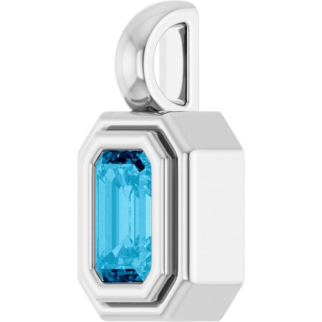 Natural Aquamarine | Emerald | 5 x 3mm
