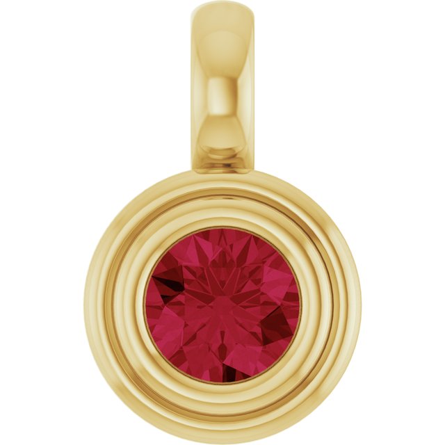 Lab-Grown Ruby | Round | 4.1mm