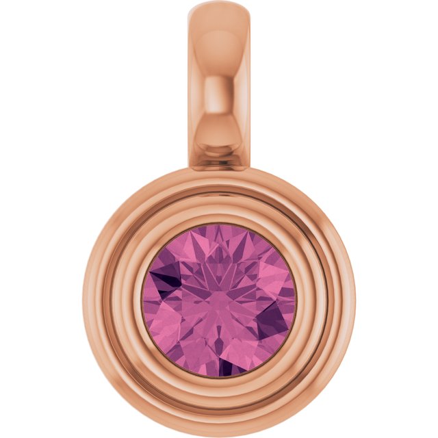 Natural Pink Tourmaline | Round | 4.1mm