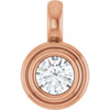 Natural Diamond | Round | 4.1mm | Lab-Grown Diamond | Round | 4.1mm