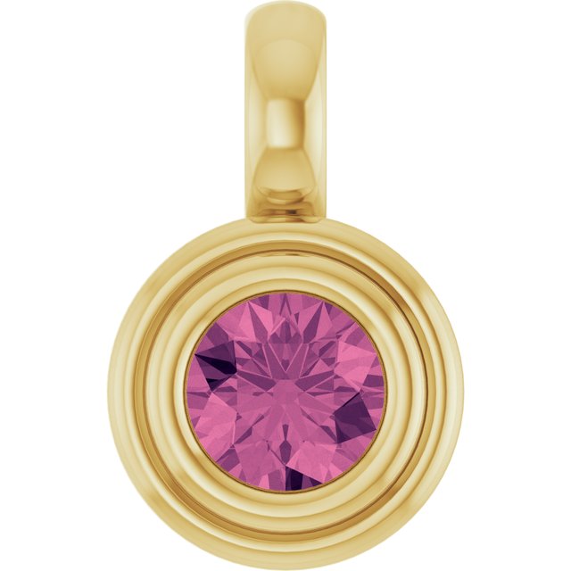 Natural Pink Tourmaline | Round | 4.1mm