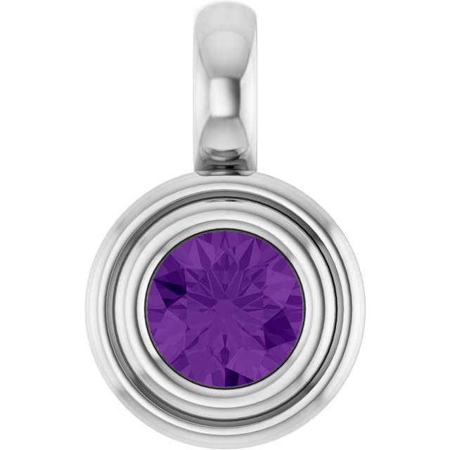 Natural Amethyst | Round | 4.1mm