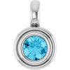 Natural Aquamarine | Round | 4.1mm