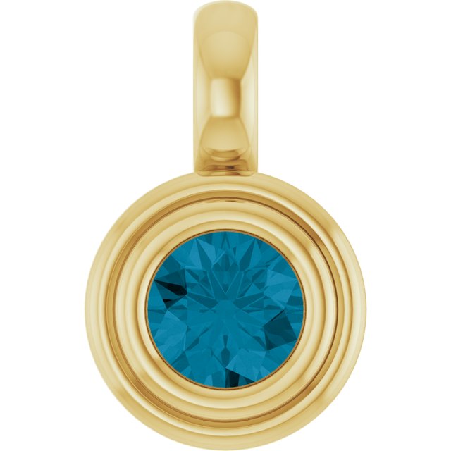 Natural London Blue Topaz | Round | 4.1mm