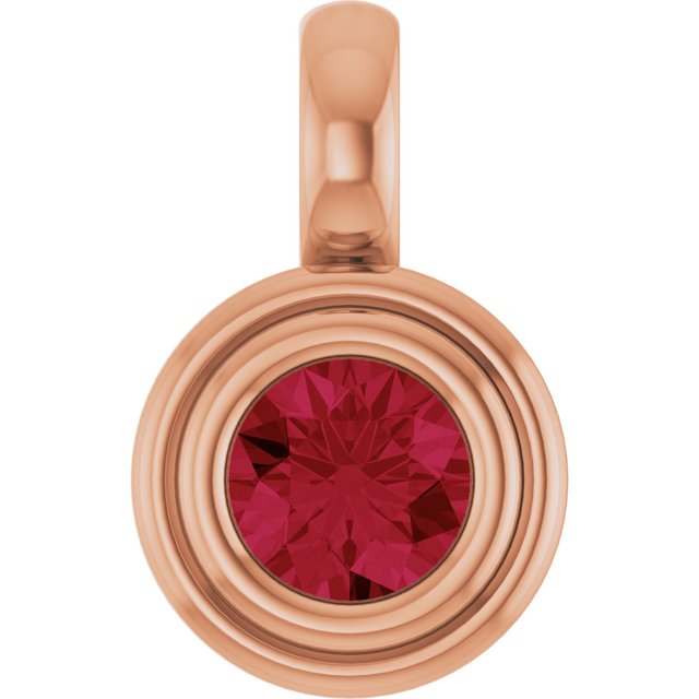 Lab-Grown Ruby | Round | 4.1mm