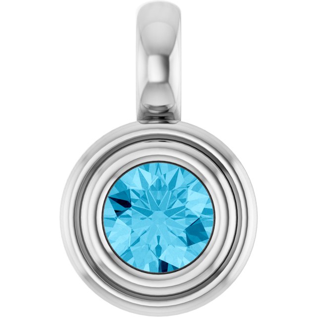 Natural Aquamarine | Round | 4.1mm