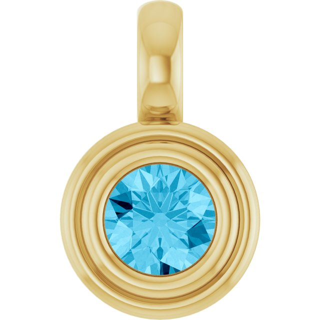 Natural Aquamarine | Round | 4.1mm