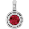 Lab-Grown Ruby | Round | 4.1mm