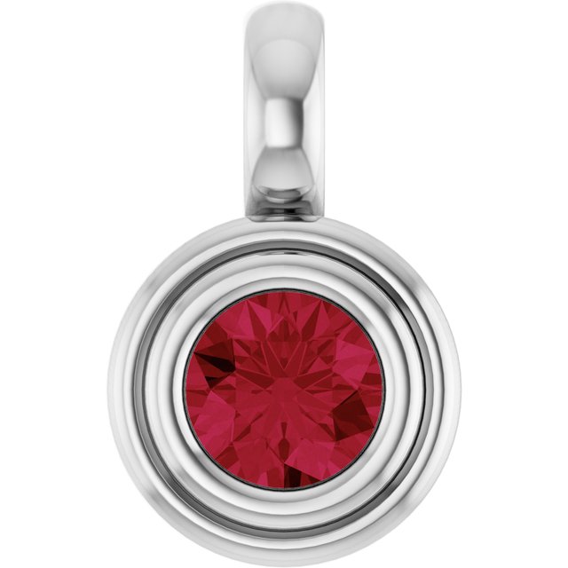Lab-Grown Ruby | Round | 4.1mm