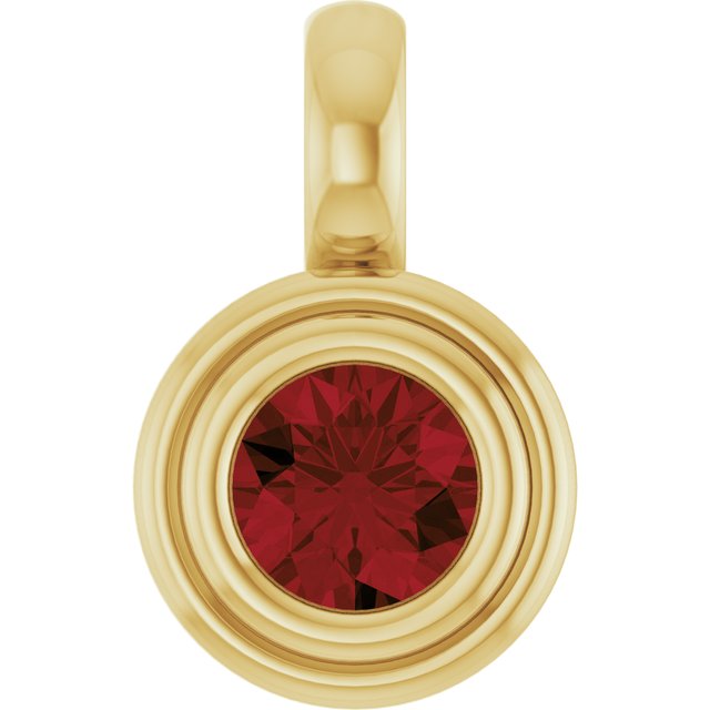 Natural Mozambique Garnet | Round | 4.1mm
