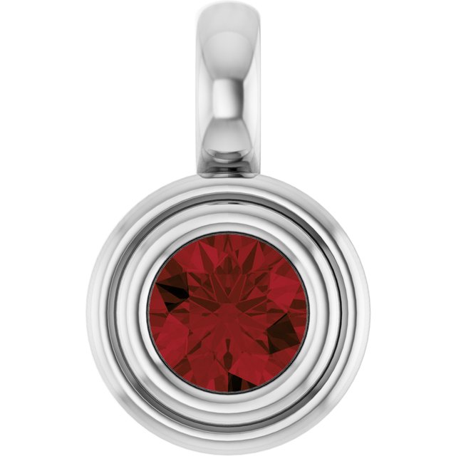 Natural Mozambique Garnet | Round | 4.1mm
