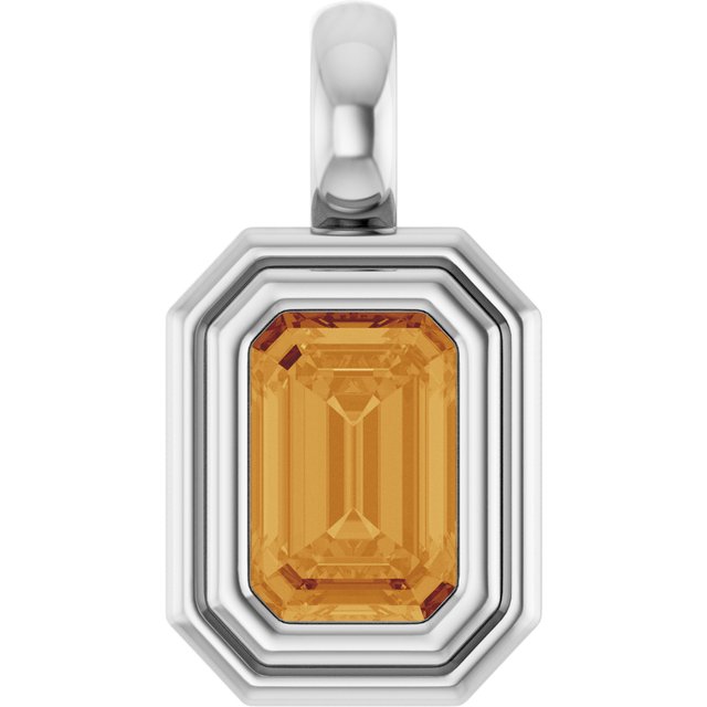 Natural Citrine | Emerald | 6 x 4mm