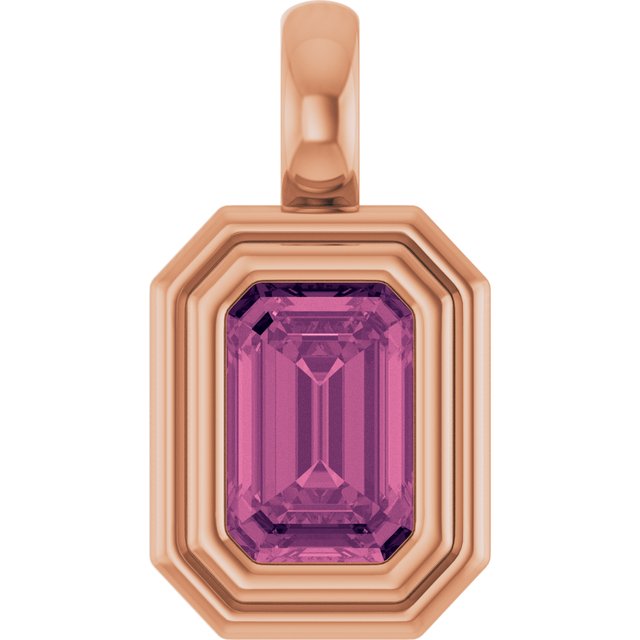Natural Pink Tourmaline | Emerald | 6 x 4mm