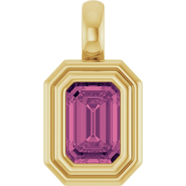 Natural Pink Tourmaline | Emerald | 6 x 4mm