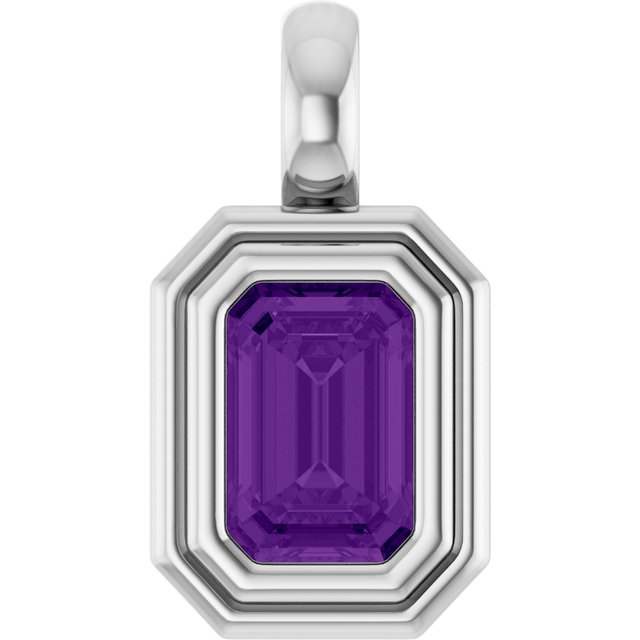 Natural Amethyst | Emerald | 6 x 4mm