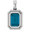 Natural London Blue Topaz | Emerald | 6 x 4mm