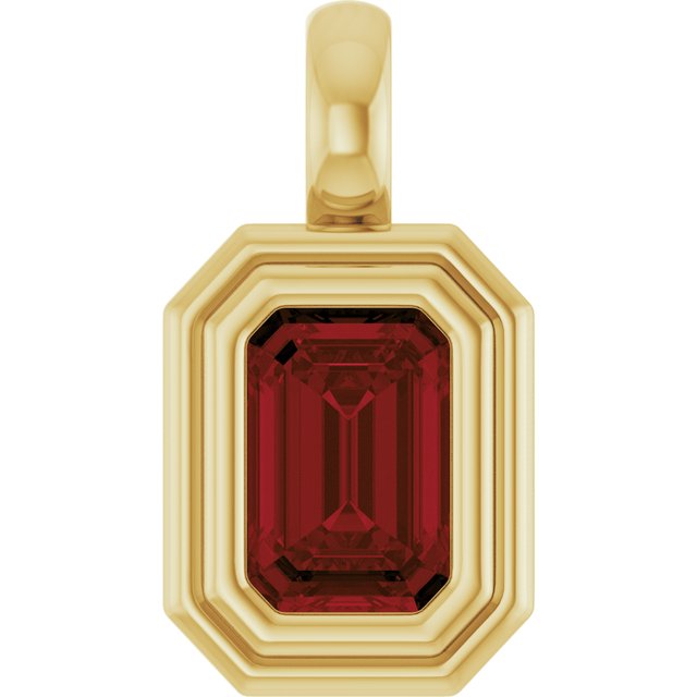 Natural Mozambique Garnet | Emerald | 6 x 4mm