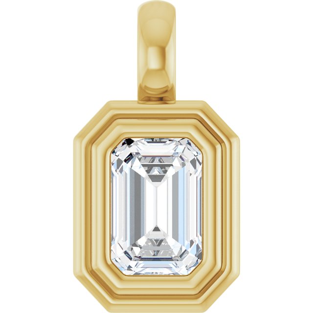 Lab-Grown Diamond | Emerald | 6 x 4mm