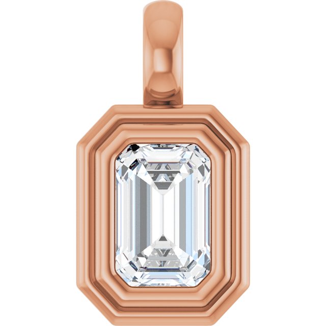 Lab-Grown Diamond | Emerald | 6 x 4mm