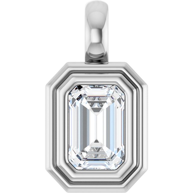 Lab-Grown Diamond | Emerald | 6 x 4mm