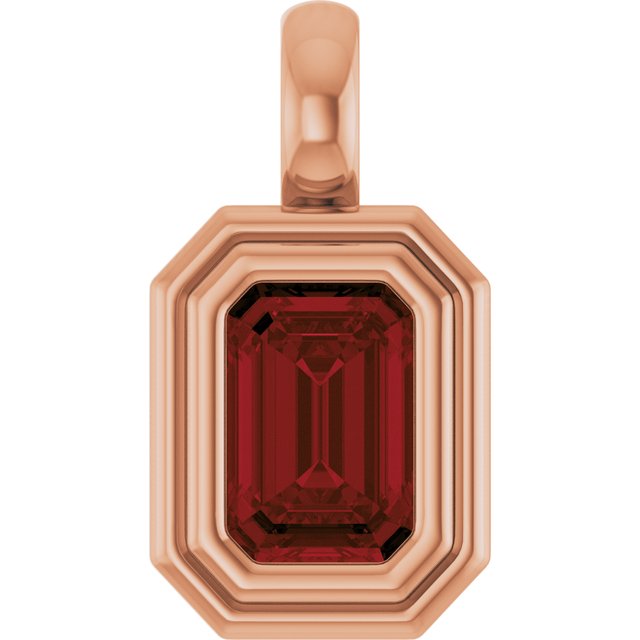 Natural Mozambique Garnet | Emerald | 6 x 4mm