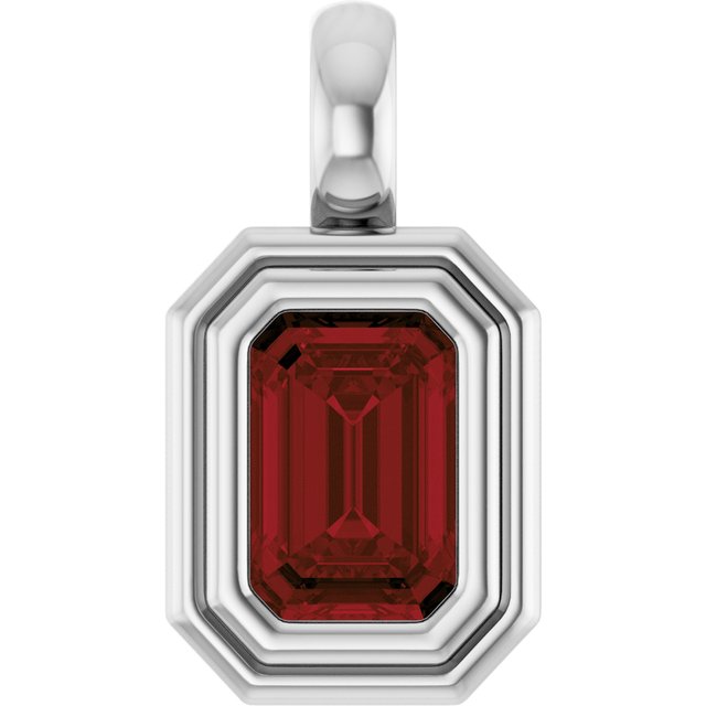 Natural Mozambique Garnet | Emerald | 6 x 4mm