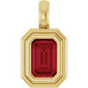 Lab-Grown Ruby | Emerald | 6 x 4mm