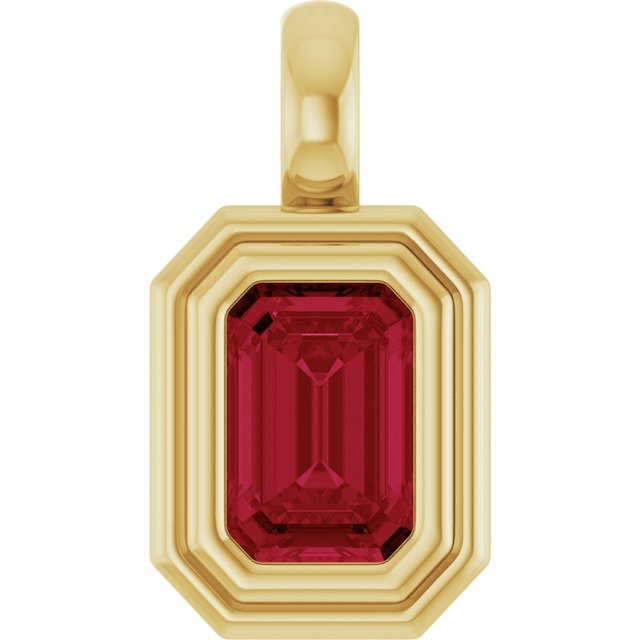 Lab-Grown Ruby | Emerald | 6 x 4mm
